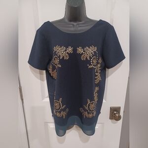 Navy Cooper & Ella Blouse, S